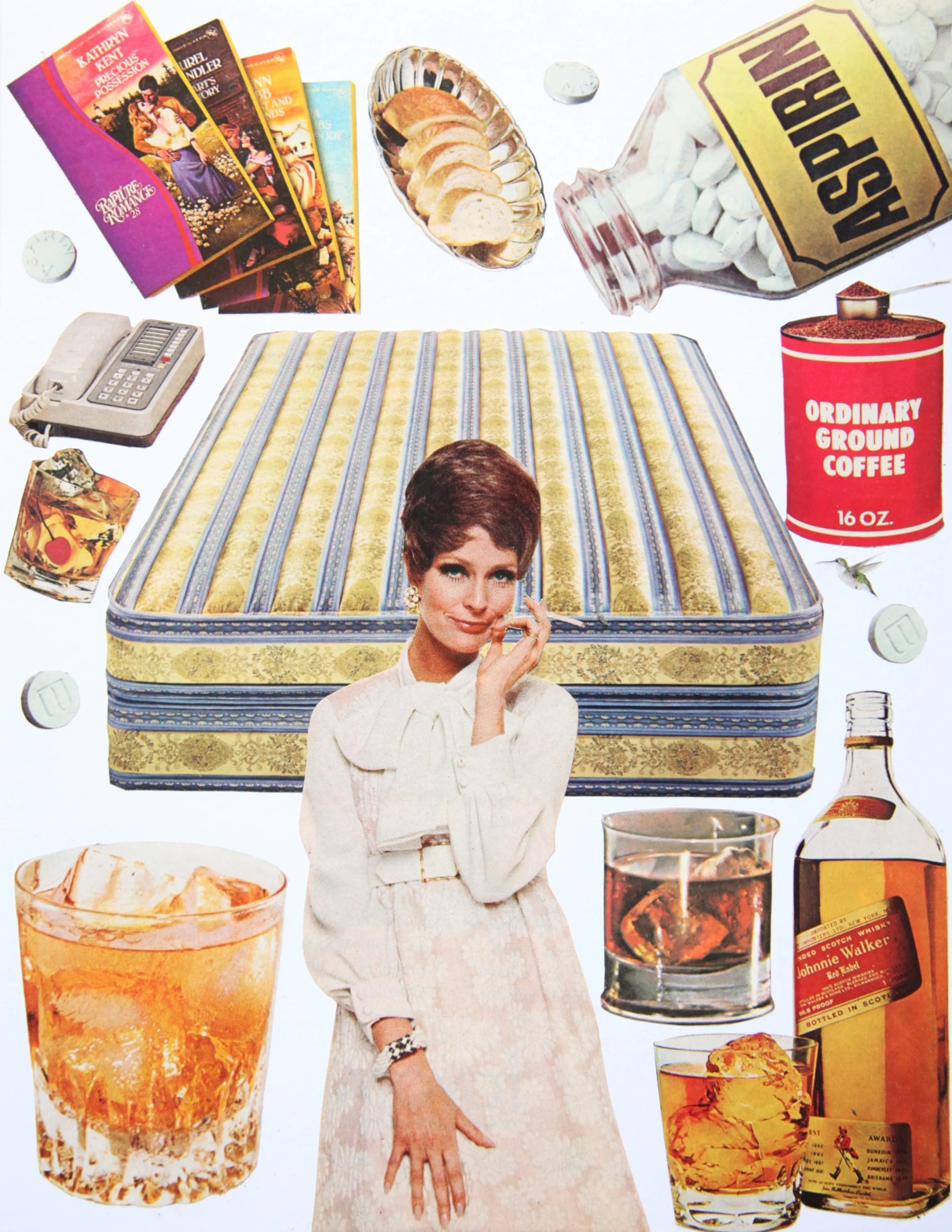 Portrait of a Woman, Lady at the End of the Bar