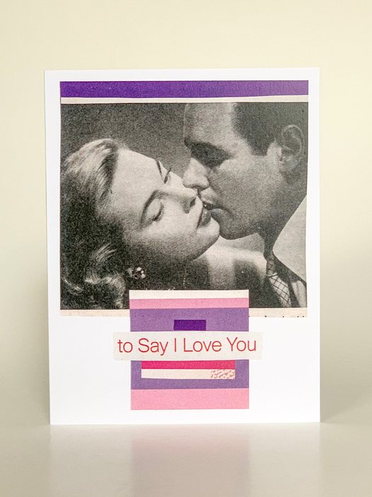 To Say I Love You