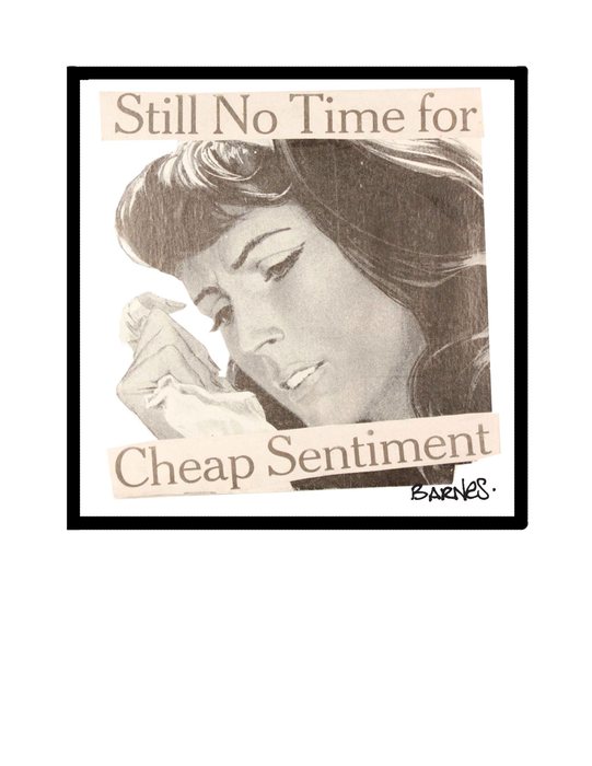 Still No Time For Cheap Sentiment